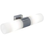 Nordlux Tangens Luce Da Parete Vetro e Metallo Cromo | IP44 - Adatto per 2x E14