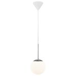 Nordlux Café Luce Pendente Vetro Bianca | Adatto per E27