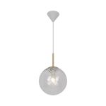Nordlux Chisell 25 Luce Pendente Metallo e Vetro Ottone | Adatto per E27