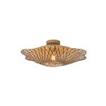 Good&Mojo Luce da soffitto Madura Bambù Marrone M | Adatto per 1x E27 