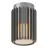 Nordlux Aludra Luce da soffitto Seaside Antracite | Adatto per E27