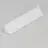 Topmet LED Profilo CABI12 E slide - 1m - Complete set - Bianca