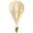 Calex XXL Splash Oro LED E27 Filamento 3W 250lm- 822 Bianco Molto Caldo | Dimmerabile