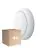 Confezione Multipack 4x Noxion Bulkhead LED Pro V2 12/16/20W 2400lm - 830-840-865 CCT | 325mm - IP65 - Sensore di Movimento e Luce + Il Anello Bianca