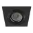 Noxion Incasso Faretti Boxi MR16 Inclinabile Nero |Ritaglio 80mm - IP20 - incl. GU10 Attacco 