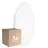 Confezione Multipack 5x Ledvance Bulkhead LED Surface CIRCULAR 500 PS Acciaio Bianca 42W 3500lm - 830 Luce Calda -  | IP44