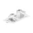 Philips Faretti LED Greenspace Accent Gridlight Aluminium Bianca 60W 3900lm 36D - 930 Luce Calda -  | 154mm - IP20 - Miglior Resa Cromatica - Dali Dimmerabile