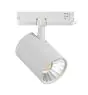 Noxion Luce A Binario LED 3 Fasi Delta Pro Aluminium Bianca 40W 4900lm 36D - 930-940-957 CCT | UGR <19