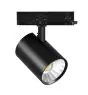 Noxion Luce A Binario LED 3 Fasi Delta Pro Aluminium Nero 40W 4900lm 36D - 930-940-957 CCT | UGR <19
