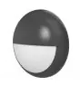 Noxion Bulkhead LED Pro V2 12/16/20W 2400lm - 830-840-865 CCT | 325mm - IP65 + Palpebra Il Anello Nero