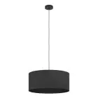 Eglo Luce Pendente Maserlo 1 Acciaio Nero | Adatto per E27